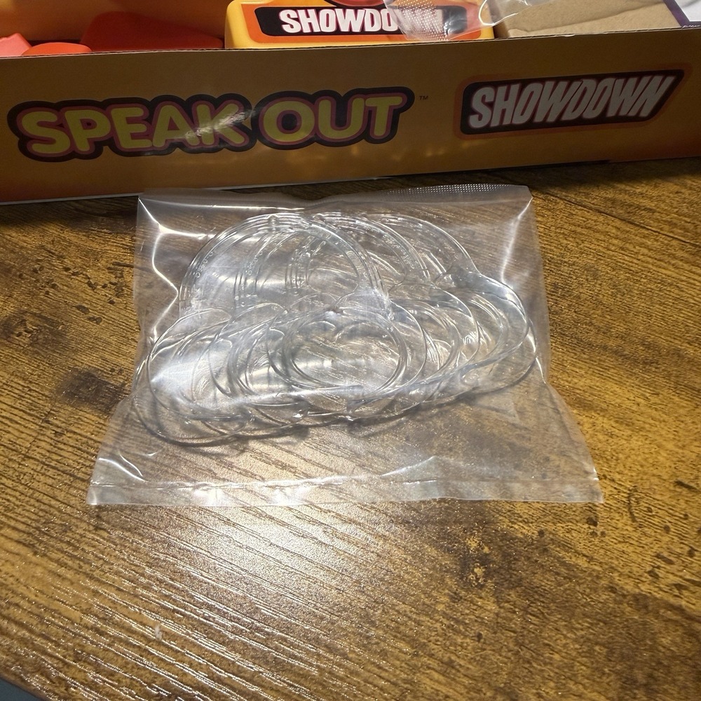 2016 Hasbro Speak Out Showdown Game Replacement Pieces Parts 3 Mouthpieces NEW